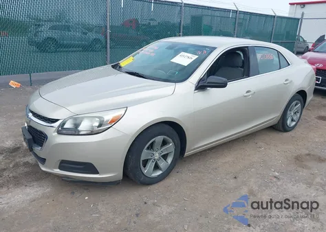 2015 Chevrolet Malibu 1Fl из США, поврежденный, VIN 1G11A5SL9FF113885